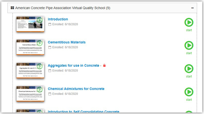 ACPA's Quality School Screenshot